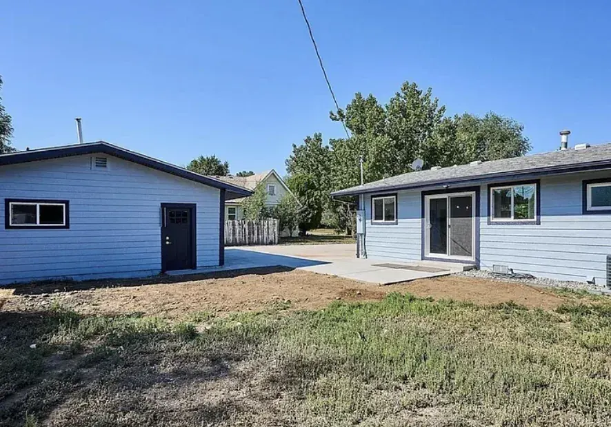The same backyard later, renovated
